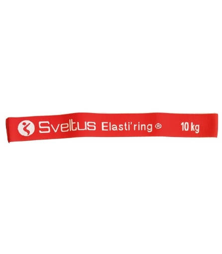 Obrázok z Kruhový elastický pás 10 kg - Červený - Sveltus