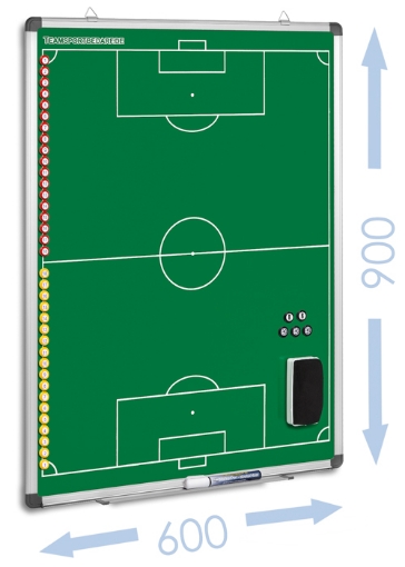 Obrázok z Taktická tréningová tabuľka TEAMSPORT 60 X 90 CM