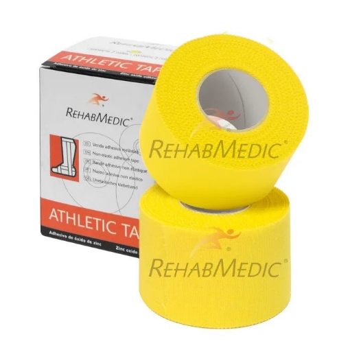 Obrázok z Športová páska - Rehabmedic - 3,8 cm ŽLTÁ