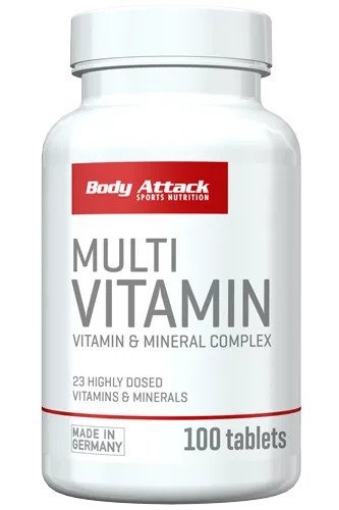 Obrázok z MULTIVITAMÍNY 100 TABLETY BODY ATTACK