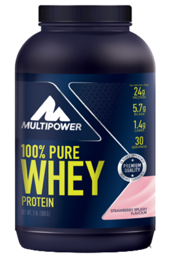 Obrázok z WHEY PROTEIN 100%  - 900G JAHODOVÁ PRÍCHUŤ MPOWER