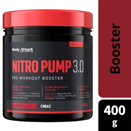 Obrázok z NITRO PUMP 400G MARHUĽA MARAKUJA BODY ATTACK