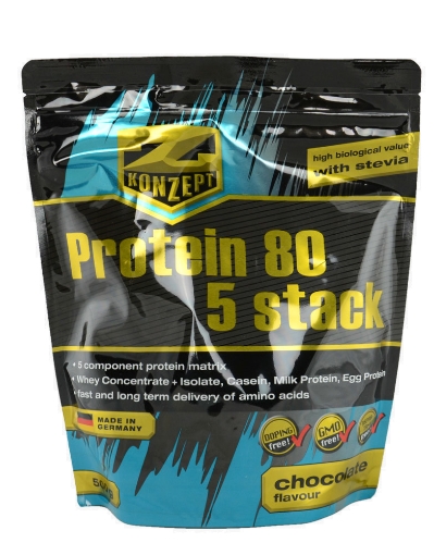 Obrázok z Protein 80 5 Stack 2 kg - Jahody Z-Konzept