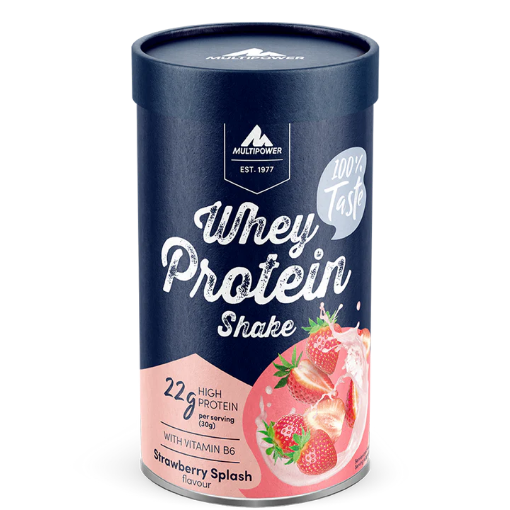 Obrázok z Whey Protein Shake 420g - Jahody Multipower