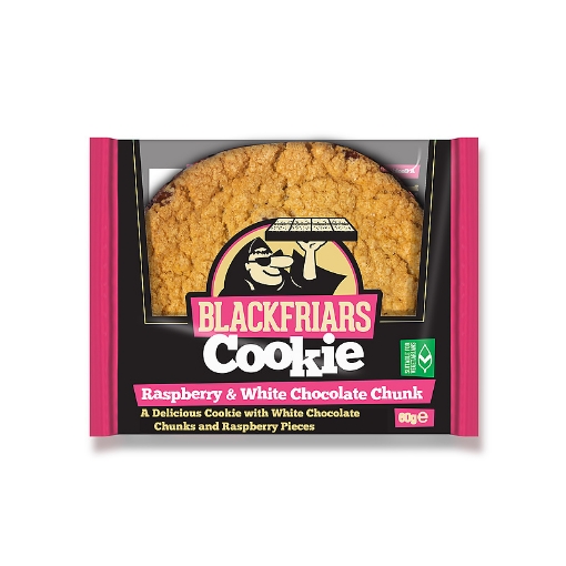 Obrázok z Cookie FlapJack - 60 g Malina a Biela Čokoláda