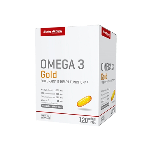 Obrázok z OMEGA 3 GOLD - 120 Kapsúl BODY ATTACK