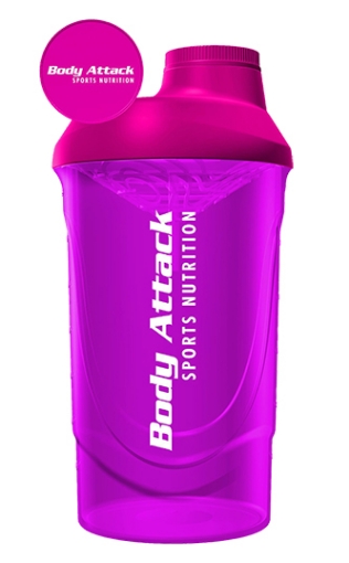 Obrázok z SHAKER RUŽOVÝ 600 ML BODY ATTACK