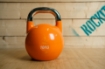 Obrázok z Oranžová kettlebell 10 kg