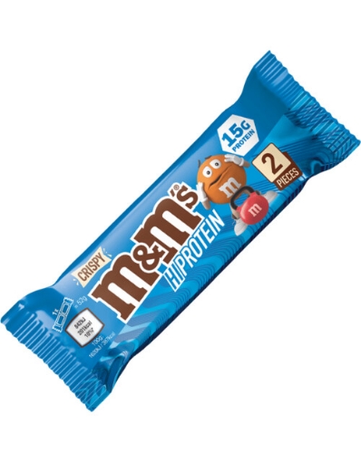 Obrázok z M&M's Crispy Vysokoproteínová Tyčinka 52g - Mliečna Čokoláda