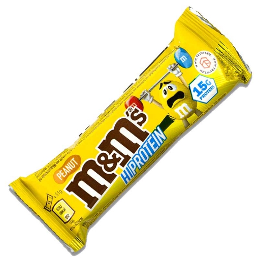 Obrázok z Proteínová Tyčinka M&M'S Arašidy 52g - Arašidy