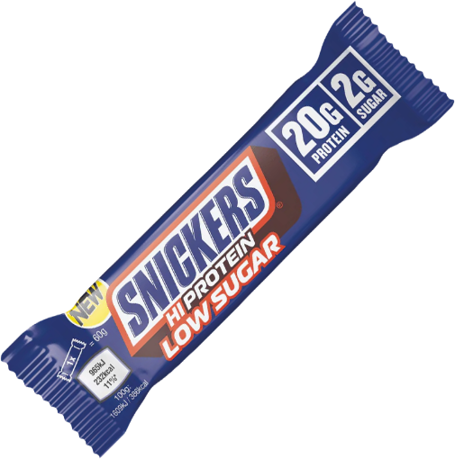 Obrázok z Proteínová Tyčinka Snickers s Nízkym Obsahom Cukru 57g - Mliečna Čokoláda