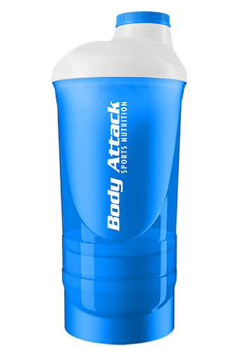 Obrázok z SHAKER ALBASTRU-ALB 600 ML BODY ATTACK