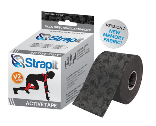 Obrázok z DYNAMIC ACTIVETAPE 7,5CM x 5M  - ČIERNE