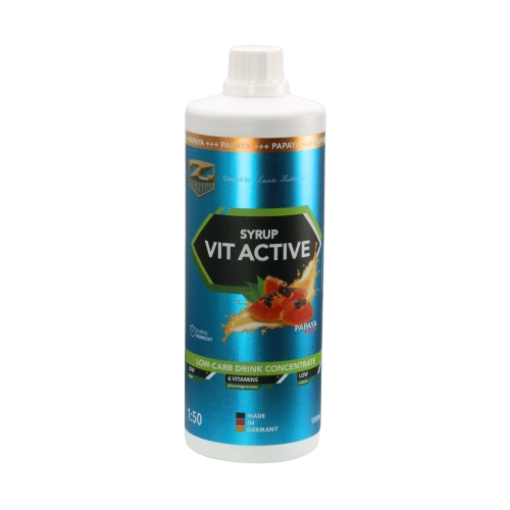 Obrázok z VITACTIVE SIRUP + L-KARNITÍN - 1000ML PAPÁJA