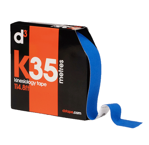 Obrázok z K6.0 Kinezio Páska Kráľovská Modrá 5cm x 35m - d3Tape