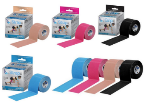 Obrázok pre kategóriu Kinezio pásky Strapit Advance – 5cm x 5m
